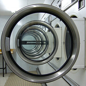 multiple washing machines at coin laundry kingston